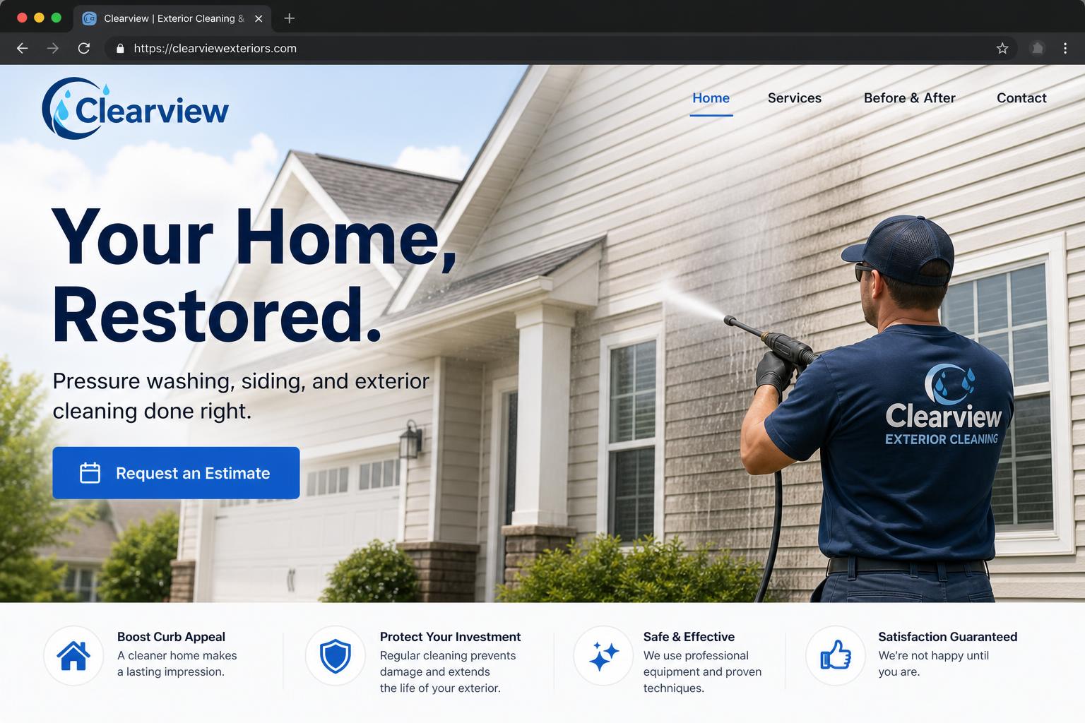 Your home, restored.